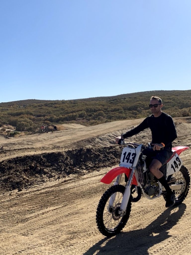 Robert Donovan Motorcross Bike Yamaha, Greenville